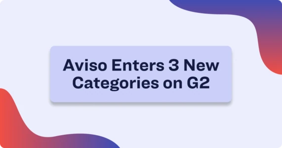Aviso AI Enters Three New Categories on G2