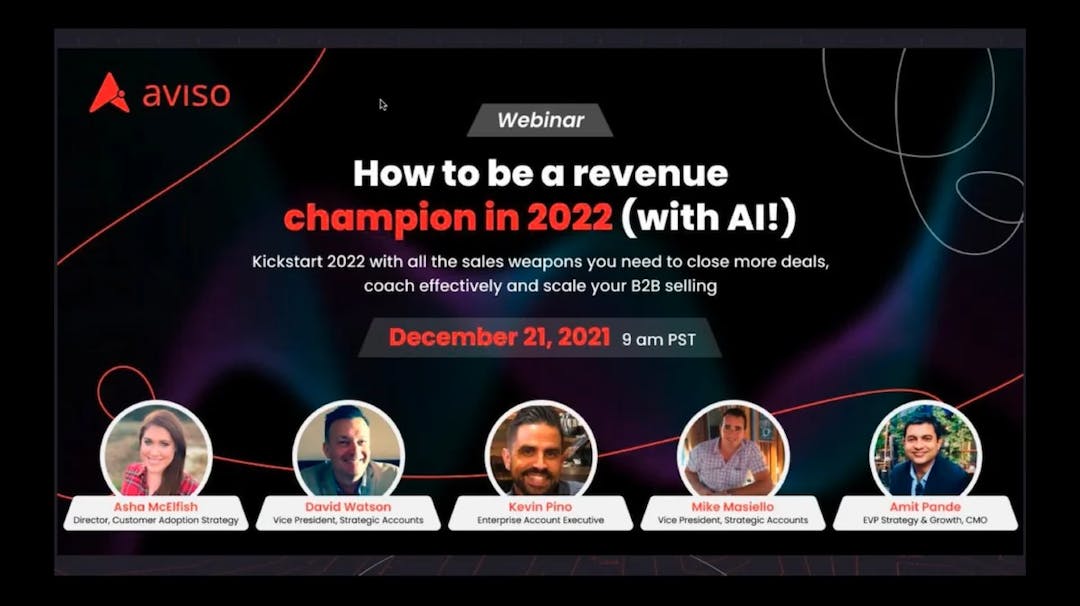 How to be a Revenue Champion in 2022 (with AI!)