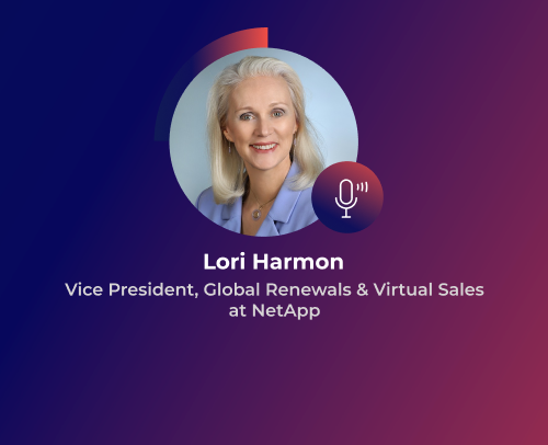 Journey as a sales leader - Meet NetApp’s Lori Harmon